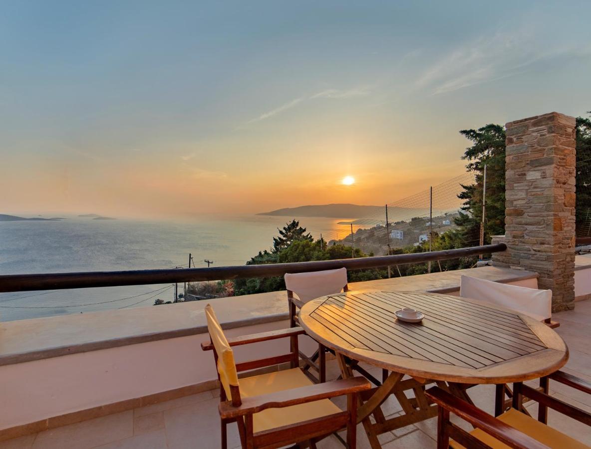 Ferienwohnung Sea & Sunset, Modern Flats - 2 Mins To Batsi Bay Exterior foto